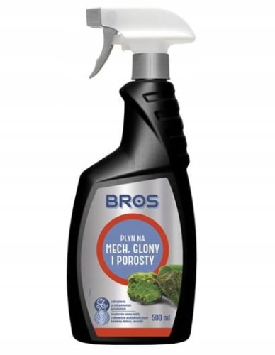 Bros Płyn na mech glony i porosty 500ml z Atomizerem