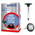 Bros Odstraszacz kretów gryzoni i węży Sonic solarny do 800 m² skuteczna ochrona