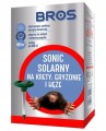 Bros Odstraszacz kretów gryzoni i węży Sonic solarny do 800 m² skuteczna ochrona