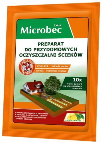 Aktywator do przydomowych oczyszczalni ścieków 35g Microbec Bio Bros