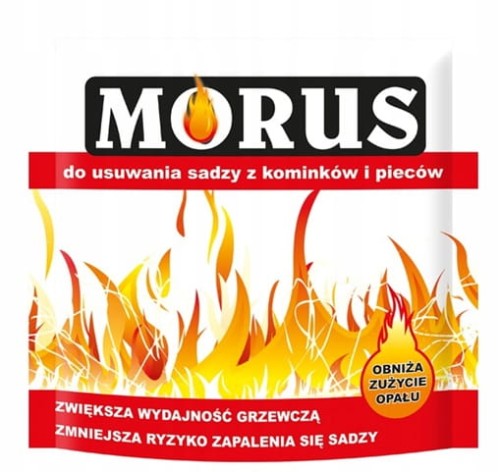 Proszek do usuwania sadzy z kominków i pieców 1 saszetka 50g