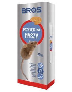 Bros Przynęta na myszy 20g Pasta wabiąca do pułapek