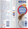 Bros Przynęta na myszy 20g Pasta wabiąca do pułapek