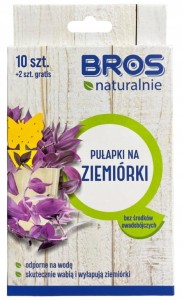 Pułapka na ziemiórki 10 sztuk Skuteczna ochrona roślin doniczkowych