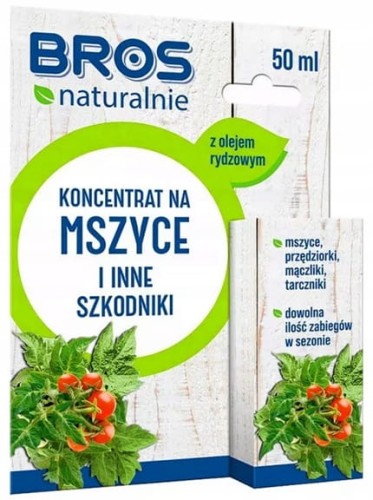 Bros Koncentrat na mszyce i inne szkodniki 50ml Naturalna ochrona roślin