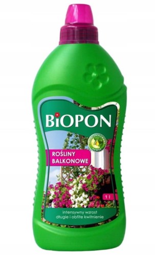 Skoncentrowany nawóz do roślin balkonowych 1L Intensywne kwitnienie