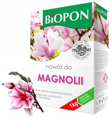 Nawóz do magnolii 1 kg Zdrowy wzrost i bujne kwitnienie