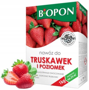 Nawóz do truskawek i poziomek 1kg intensywny wzrost i obfite plony