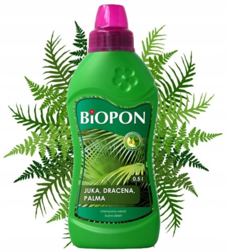 Nawóz do juk dracen i palm 0,5L Zdrowe liście intensywna zieleń