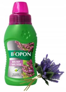 Nawóz do wrzosów i wrzośców w płynie 300ml intensywne kwitnienie i wzrost