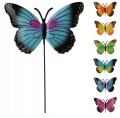 Pik dekoracyjny ogrodowy motyl ozdoba na patyku 55 cm