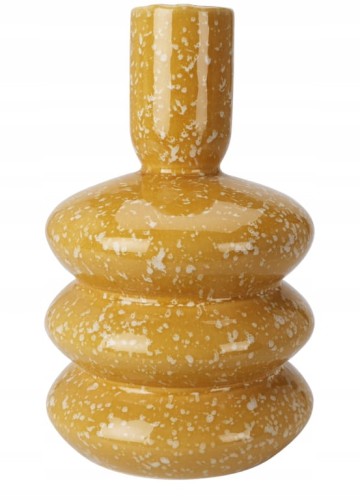 Wazon dekoracyjny nakrapiany 27,5x17 cm ozdobny ceramiczny