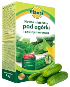 Nawóz mineralny do ogórków i roślin dyniowatych 1kg Granulowany