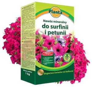 Nawóz do surfinii i petunii 1kg Mineralny intensywne kwitnienie