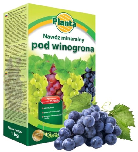 Nawóz mineralny do winorośli 1kg Pod winogrona