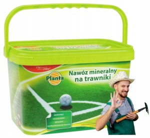 Nawóz mineralny do trawników 5kg Przyśpiesz wzrost Wzmacnia korzenie