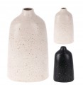 Wazon dekoracyjny nakrapiany 30,5x19x12,5 cm ozdobny porcelanowy