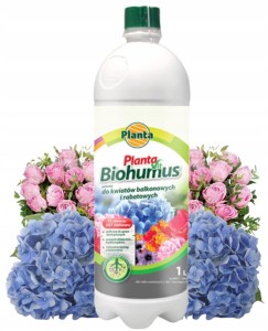 Biohumus do kwiatów balkonowych i rabatowych 1L Nawóz naturalny