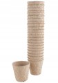 Zestaw 24 okrągłych doniczek do rozsad 6cm biodegradowalne 100% naturalne