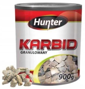 Hunter Karbid na krety i nornice granulowany 0,9 kg Odstraszacz