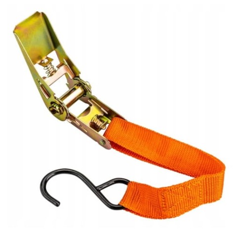 Pas transportowy 25 mm 4m pomarańczowy