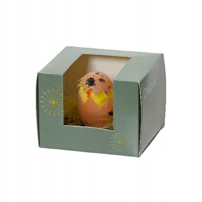 Kurczaczek Wielkanocny w gnieździe 5x4cm Ozdoba do koszyczka