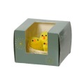 Kurczaczek Wielkanocny w gnieździe 5x4cm Ozdoba do koszyczka