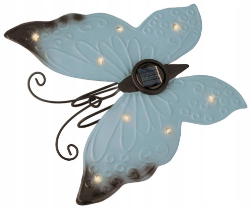 Motyl solarny LED 4x17,8x6cm dekoracyjna lampa ogrodowa