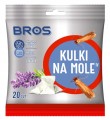 Bros Kulki na Mole Lawendowe 20szt Skuteczna ochrona przed molami