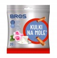 Bros Kulki na Mole kwiatowe 20szt Skuteczna ochrona przed molami