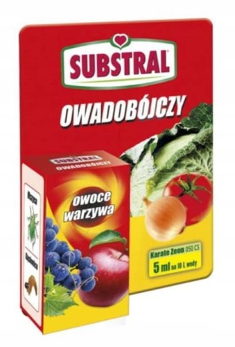 Skuteczny środek owadobójczy na mszyce gąsienice i stonkę 5ml