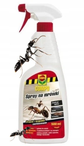 Spray na mrówki rybiki cukrowe stonogi oraz karaczany 500ml