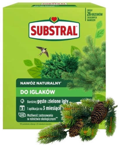 Nawóz naturalny do iglaków 1,2kg Zdrowe i soczysto zielone rośliny