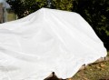Plandeka okryciowa biała 4x5m Wytrzymała i wodoodporna