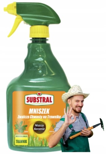 Środek zwalczający chwasty na trawniku 750ml Spray mniszek
