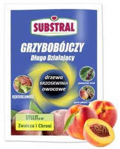 Środek grzybobójczy do drzew owocowych 5g Zwalcza parch kędzierzawość