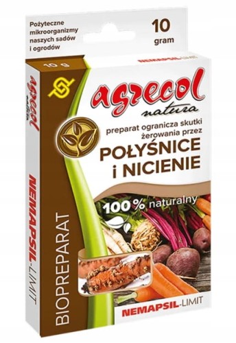 Preparat mikrobiologiczny 10g Ochrona przed nicieniami i larwami połyśnicy