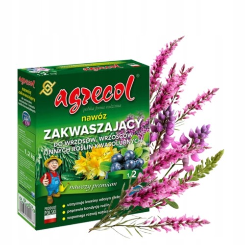 Nawóz zakwaszający do wrzosów i roślin kwasolubnych 1,2kg Granulowany