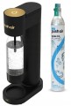 Dafi PushAir Saturator z nabojem CO2 + butelka 0,7l Czarno-złoty