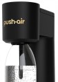 Dafi PushAir Saturator z nabojem CO2 + butelka 0,7l Czarno-złoty
