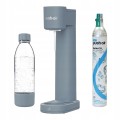 Dafi PushAir Saturator z nabojem CO2 + butelka 0,7l Stalowy
