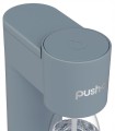 Dafi PushAir Saturator z nabojem CO2 + butelka 0,7l Stalowy