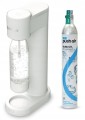 Dafi PushAir Saturator z nabojem CO2 + butelka 0,7l Piaskowy
