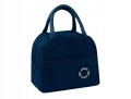 Torba termiczna na lunch box śniadaniowa z uchwytami 23x20x11 cm mix 1szt