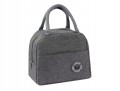 Torba termiczna na lunch box śniadaniowa z uchwytami 23x20x11 cm mix 1szt