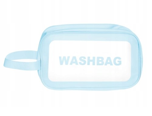 Kosmetyczka wodoodporna mix kolorów z uchwytem podróżna