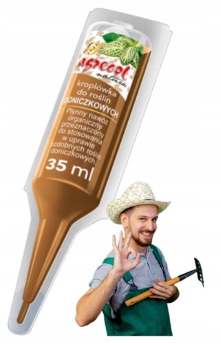 Kroplówka do roślin doniczkowych 35ml siła dla zdrowych kwitnących roślin