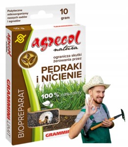 Grammini-LIMIT 10g Środek na pędraki nicienie-naturalna ochrona trawnika 