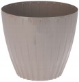 Osłonka na doniczkę 14,5x13cm Stylowa i praktyczna ze zdejmowanym dnem