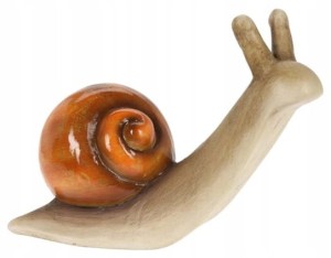 Ślimak dekoracyjny do ogrodu 30x12x22cm kolorowy, oryginalny